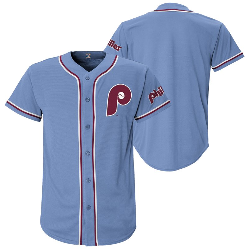 Youth MLB Team Jersey - Philadelphia Phillies, Chicago Cubs, Royals & More