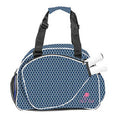 Pik’le’Ball Women’s Premium Pickleball Tote Bag - 3-Paddle Gear & Shoes Blue Classy