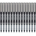 Premium Fine Tip Ballpoint Pens - Black Ink, 0.5mm, 14 Pack
