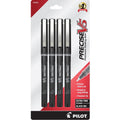 Pilot Precise V5 Extra Fine Rolling Ball Pens - 0.5mm, Black Ink, 4 Pack