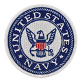 US Navy Embroidered Patch Pack – Velcro Military Morale Patches 5 Pack