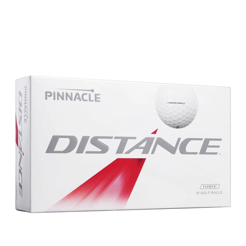 Distance Golf Balls 15 Pack - High Performance White Golf Balls