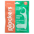 Dental Floss Picks with Fresh Mint Flavor - Micro Line Tuffloss, 150+ Quantity