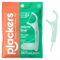 Dental Floss Picks Fresh Mint 36 Count - Micro Line Tuffloss Tooth Floss