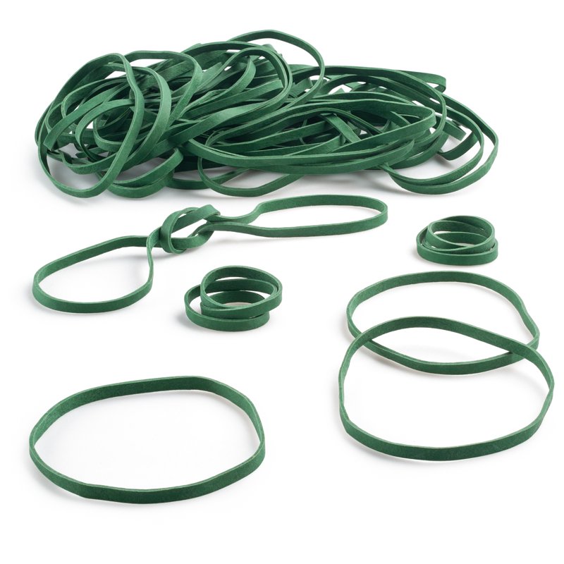 Heavy Duty Rubber Bands - All Purpose 1LB/500 Count in Multiple Colors