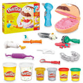 Play-Doh Dentist Playset with 8 Modeling Cans and 10 Dental Tools for Kids 3+