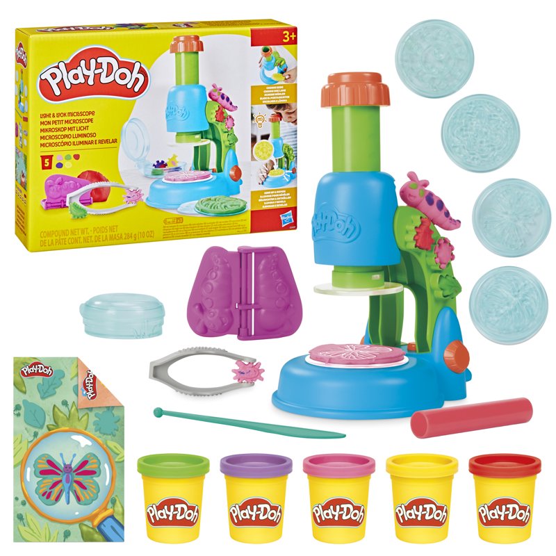 Kids Microscope with Light and Look Function for Science Exploration