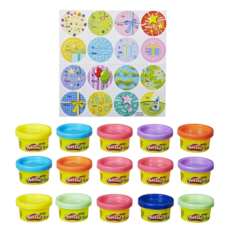 Play-Doh Party Pack 15 Mini Cans Modeling Clay for Kids Party Favors