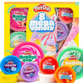 Play-Doh Retro Diner 8-Color Sensory Playset with Bubble Pop, Super Stretch & Foam Compounds