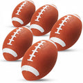 Mini Inflatable Footballs Set - 6 Inch Sports Toys for Kids & Toddlers, Indoor & Outdoor Play, 5 Pack