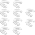 Sports Mouthguards Pack of 10 - Custom Fit Impact Protection for Boxing, Hockey, Basketball