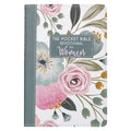 Pocket Bible Devotional for Women Floral Cover - Inspirational Christian Gift