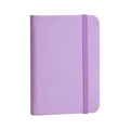 Mini Pocket Notebook with Leather Cover & Strap - Portable Journal for Note Taking
