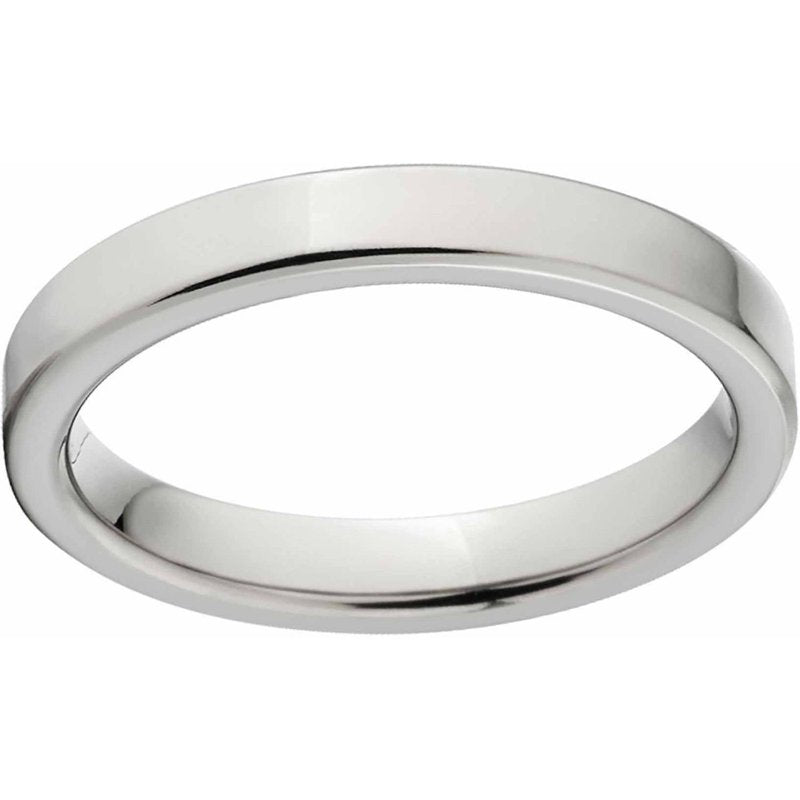 Titanium Wedding Band 3mm Comfort Fit Ring - Hypoallergenic & Wear-Resistant