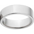 Titanium Wedding Band 8mm Comfort Fit Ring Hypoallergenic & Wear-Resistant