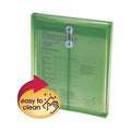 Poly Envelope with String-Tie Closure, Green, 5 Pack - Acid-Free & Water-Resistant Office Storage