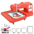 Large Embroidery Machine with 7.9x11 Inch Area, Touchscreen & WiFi for Home & Small Business