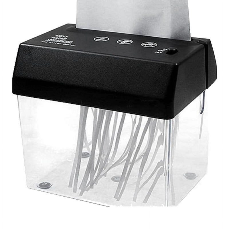 Mini USB Electric Paper Shredder for Office & Home Documents