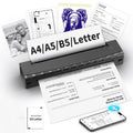 Portable Thermal Printer for Tattoo & Document Printing Wireless Inkless A4 B5