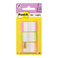Post-it Durable Color Tab Set - 1 Inch Repositionable Office Dividers