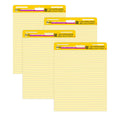 Office Easel Pads - 4 Pack, 25x30 Inches, Repositionable, Yellow