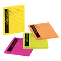 Post-it Super Sticky Notes for Office & Reminders, 4x5 inches, 4 Pads