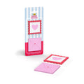 Post-it Heart Stamp and Pink Envelope Love Notes Set - Valentines Day Gift
