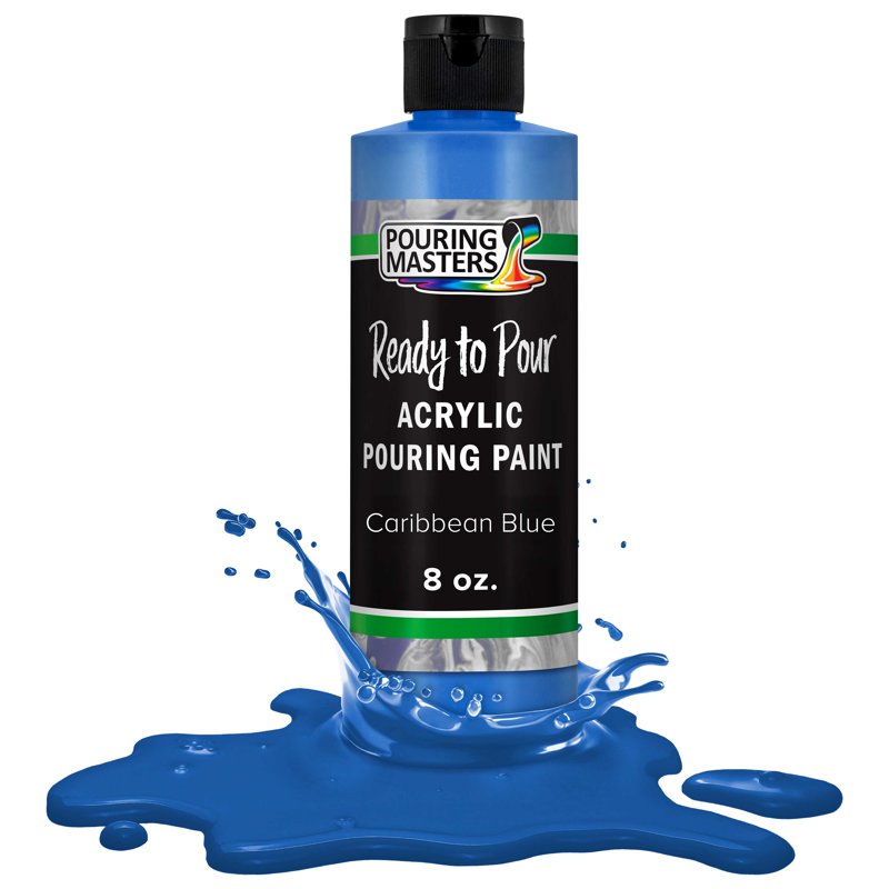 Acrylic Pouring Paint Set - Premium Ready to Pour Water-Based Colors for Art & Craft