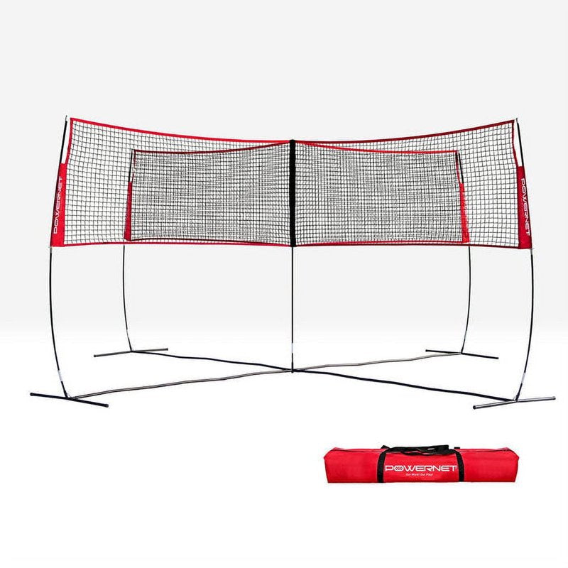 Outdoor Volleyball Net for Four Square Game - Portable & Adjustable Sports Equipment