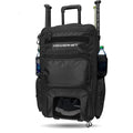 Softball Baseball Gear Rolling Bag with Multiple Pockets & Hanging Hooks