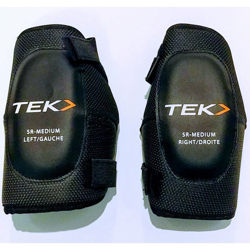 Soft Ice Hockey Elbow Pads for Senior Adults - Medium & Large Sizes