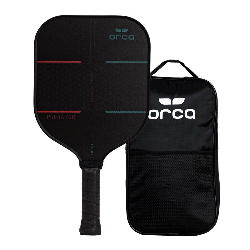Orca Predator Nomex Pickleball Paddle with Carrying Bag – 7.3 oz Core, 10.37" Handle