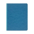 Pressboard Report Cover with Reinforced Hinge and Prong Fastener - 3 Inch Capacity, 8.5 x 11 Inches, Light Blue, Bundle of 2