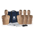 CPR Training Manikins with Monitor - Dark Skin Tone, 4-Pack
