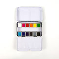 Watercolor Confections Watercolor Pans Set - 12 Artist-Grade Colors