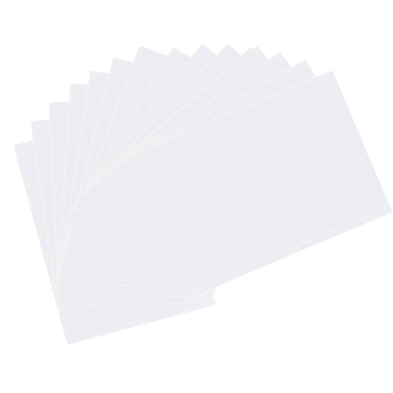 Printable Shrink Dink Sheets - Translucent Plastic for Inkjet Crafts, 6 Sheets