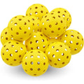 Pro Aviana Outdoor Pickleball Balls - 12 Pack USAPA Approved, Yellow, Tournament Quality