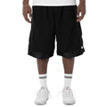 Men's Heavyweight Mesh Basketball Shorts with Pockets, Adjustable Waist