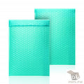 Poly Bubble Mailers Envelopes 4x8 Inches - Teal Protect Shipping (50 Pack)