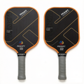 Orange 2-Paddle Pickleball Set, USAPA Approved, 16mm Carbon Fiber Core