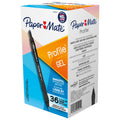 Gel Pens 0.7mm Black Retractable Pen Pack of 36 - Smooth Writing