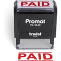 Self-Inking Rubber Stamp for Business & Office Use - Promot Paid Stamp