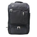 Travel Backpack with Laptop Sleeve and Trolley Pass-Through – Black 18 Inch