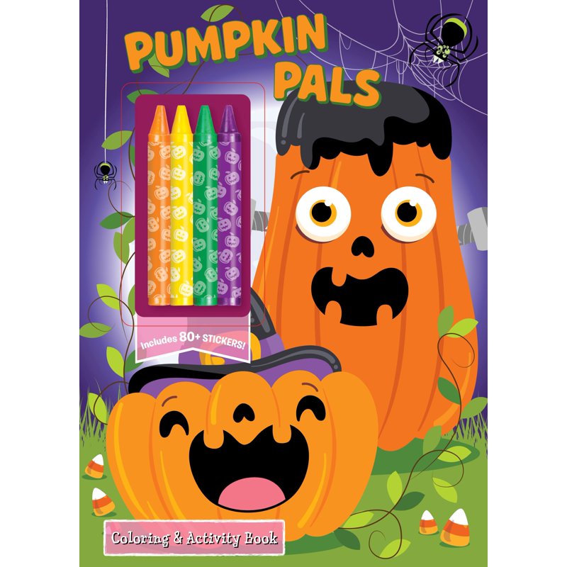 Halloween Pumpkin Pals Plush Set for Kids - Fall Party Decor