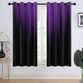 Blackout Window Curtains with Thermal Insulation for Bedroom & Living Room - 1 Pair, Modern Design