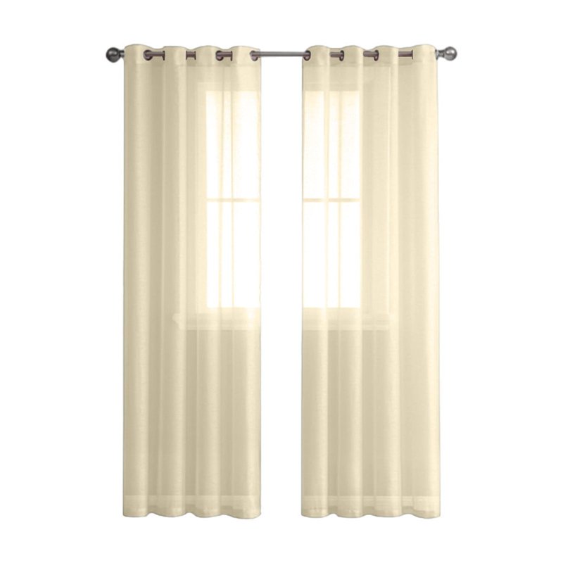 Blackout Thermal Insulated Grommet Curtains for Bedroom & Living Room – Room Darkening 39x98 in