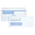 Self-Sealing Redi-Seal #8 Double Window Envelopes 500 Count Security Tint