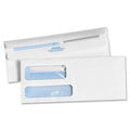 Redi-Seal #10 Envelope with Double Window, 4 1/8 x 9 1/2, White, 500 Pack