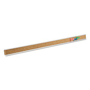 Natural Cork Bulletin Bar with Aluminum Frame - Office & Home Use