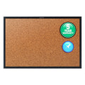 Natural Cork Bulletin Board - Wall-Mount Display Center